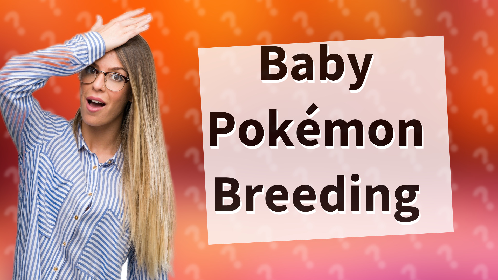 Baby Pokémon Breeding