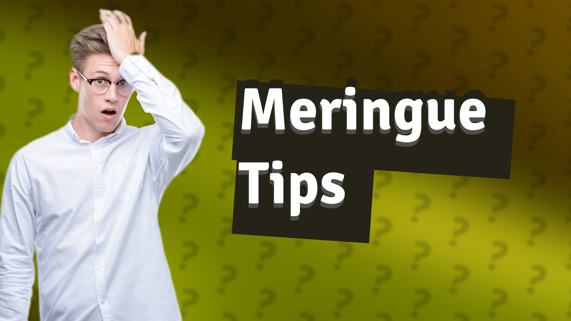 Meringue Tips