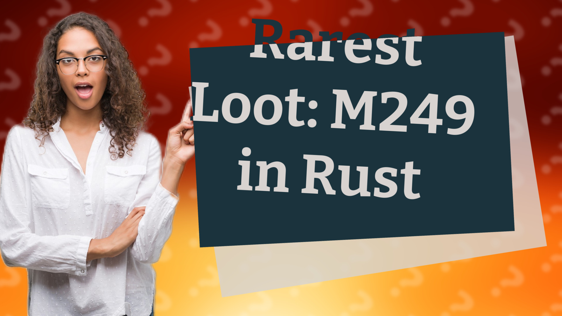Rarest Loot: M249 in Rust