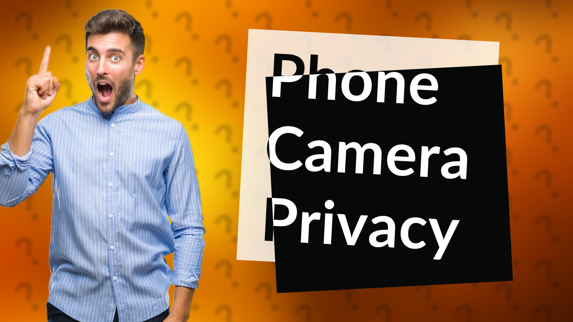 Phone Camera Privacy