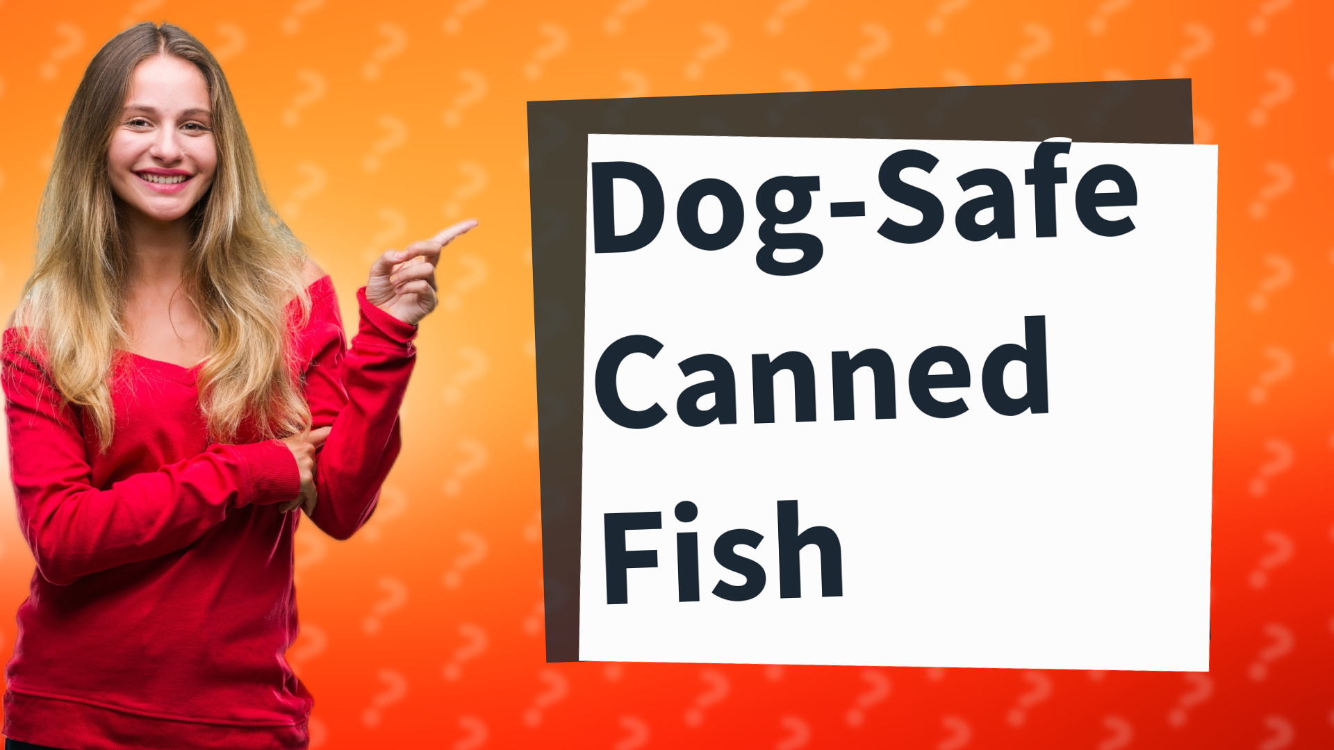 Dog-Safe Canned Fish