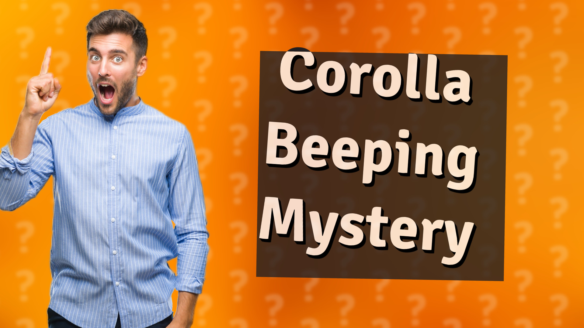 Corolla Beeping Mystery