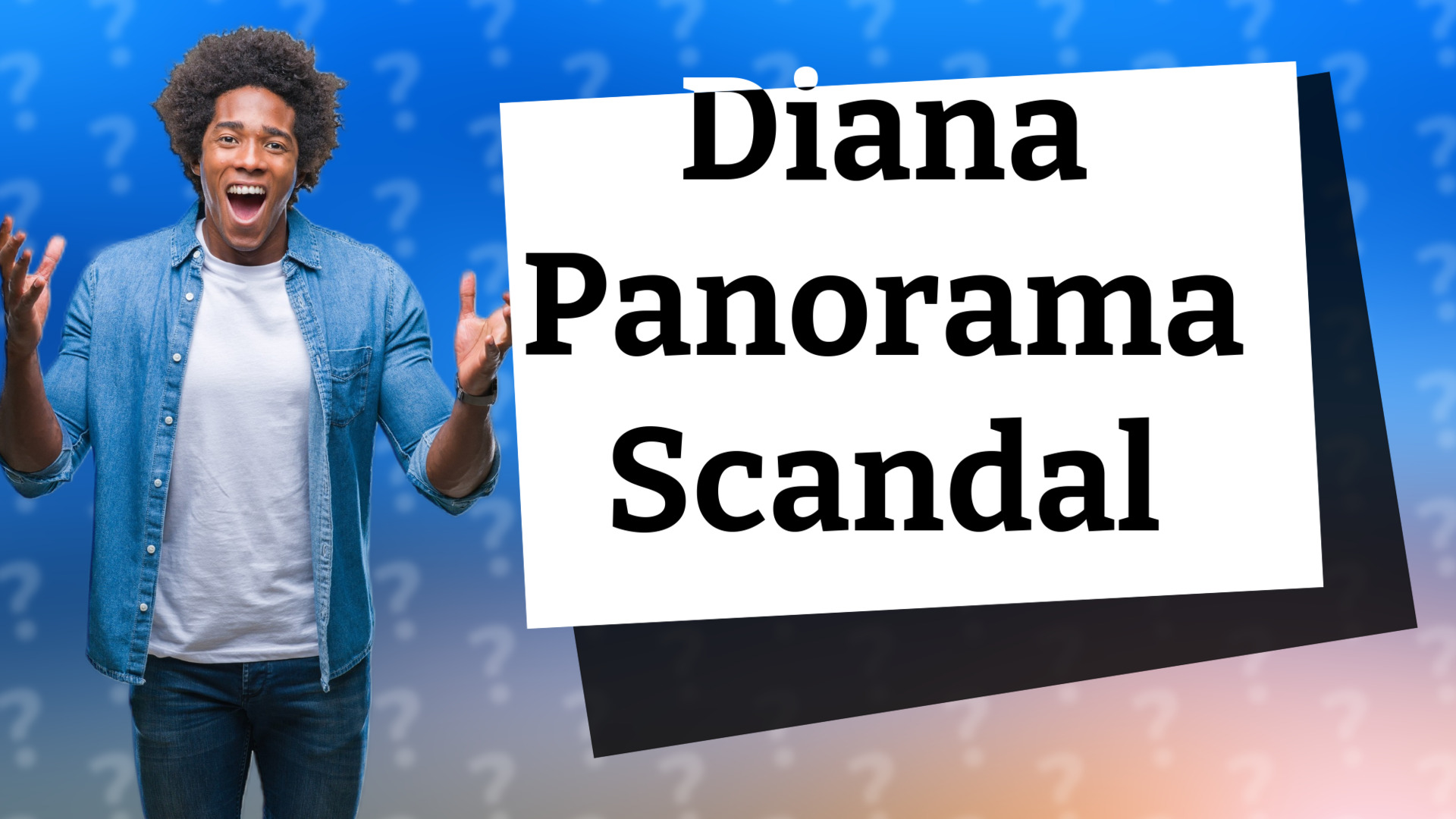Diana Panorama Scandal