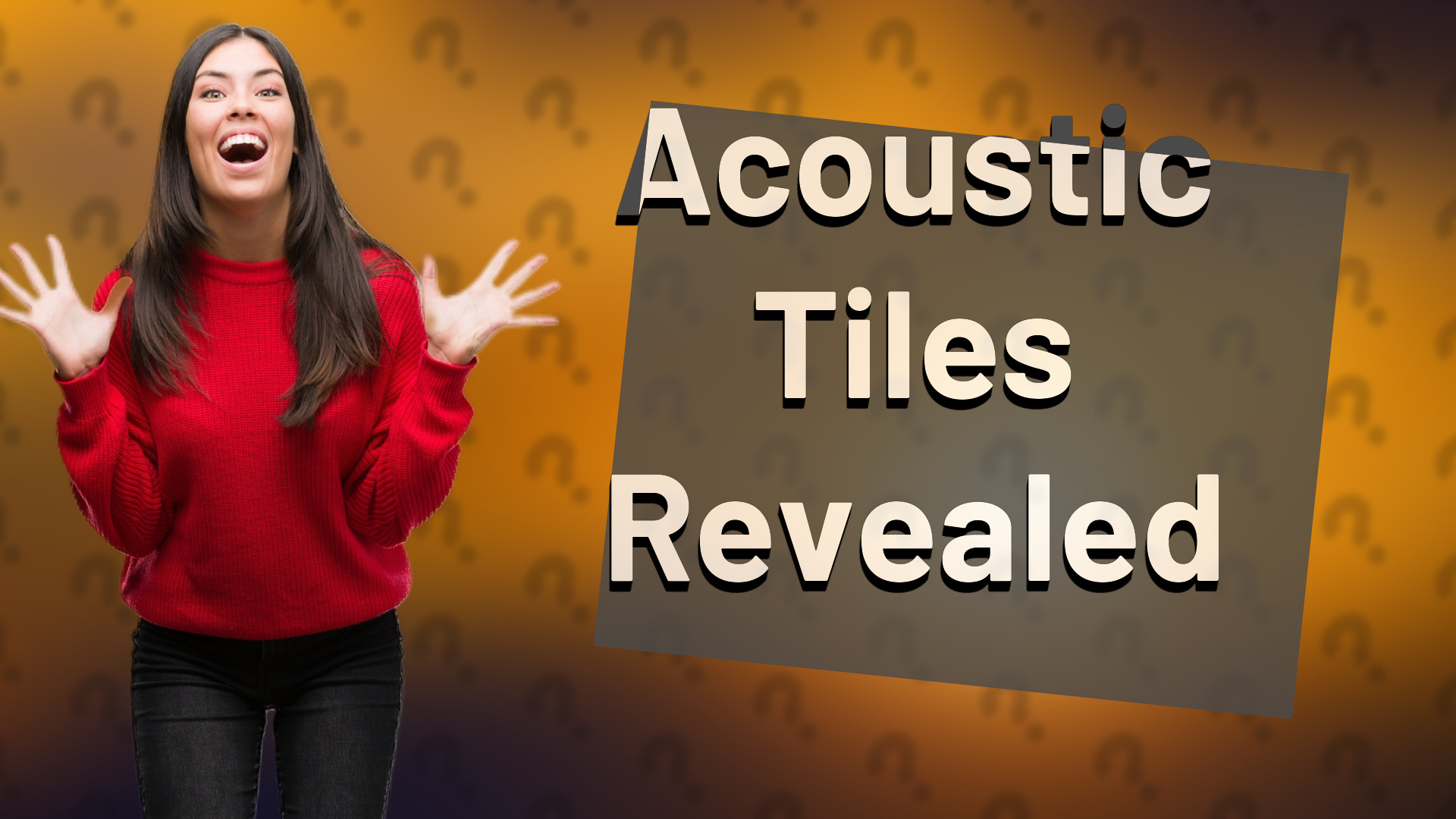 Acoustic Tiles Revealed