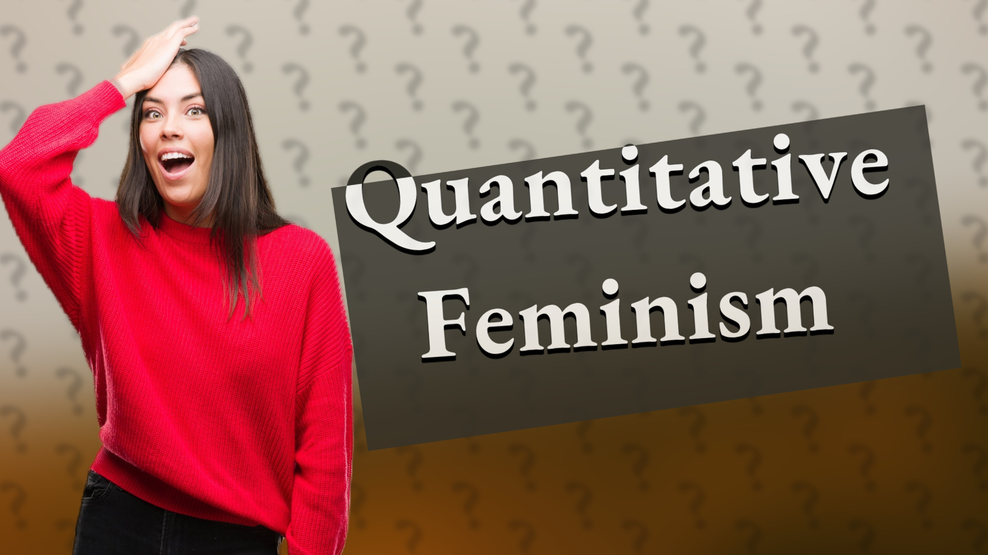 Quantitative Feminism