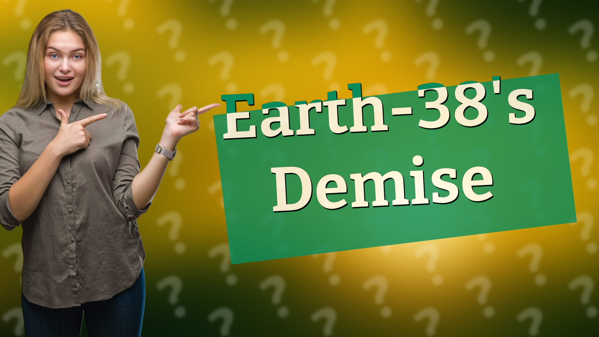 Earth-38's Demise