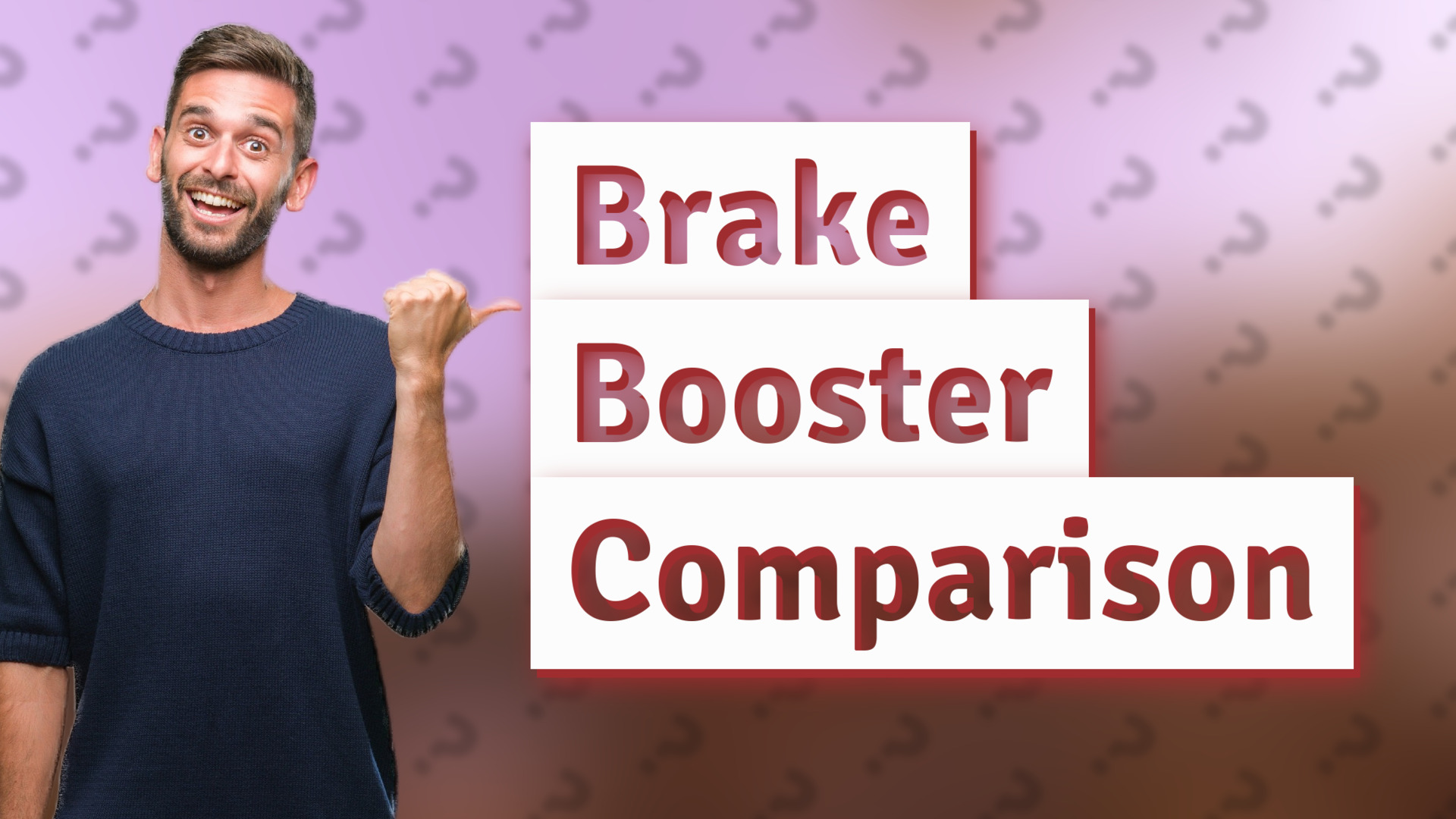 Brake Booster Comparison