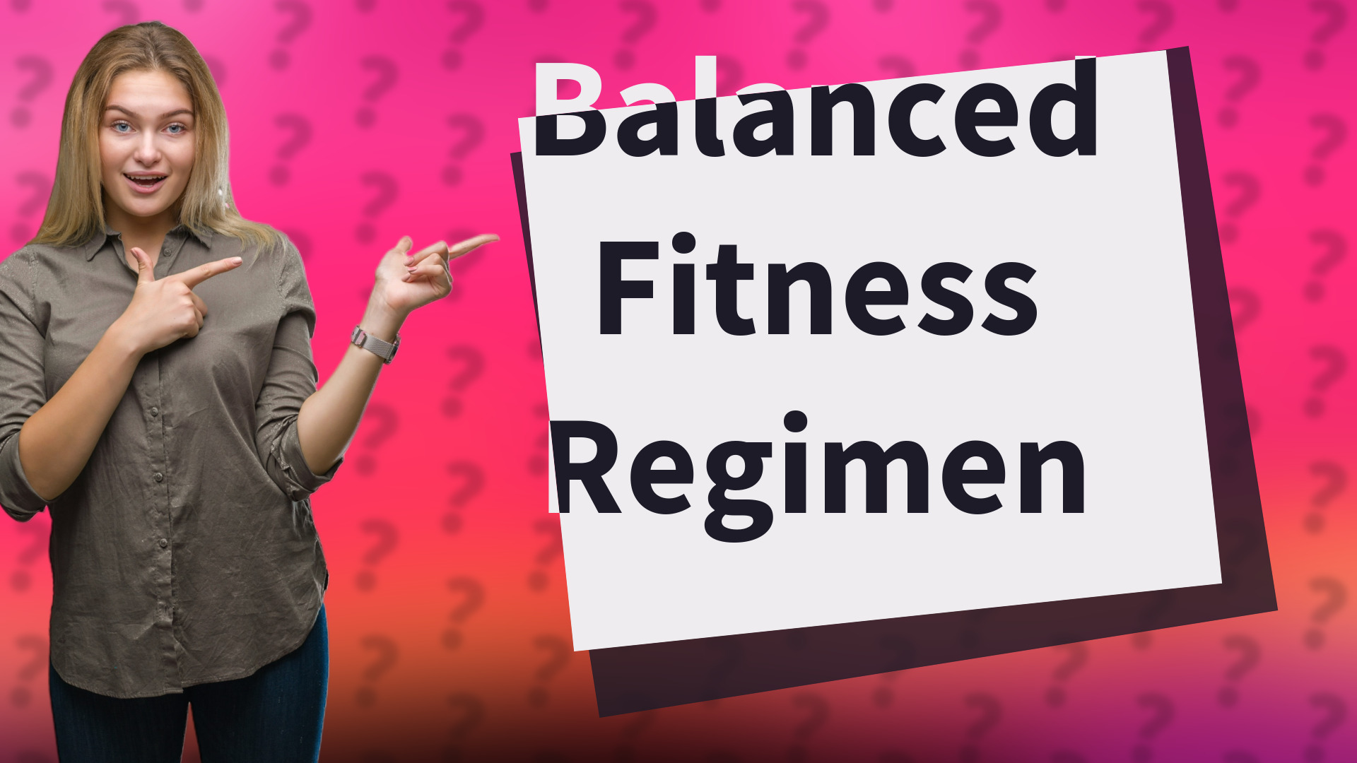 Balanced Fitness Regimen