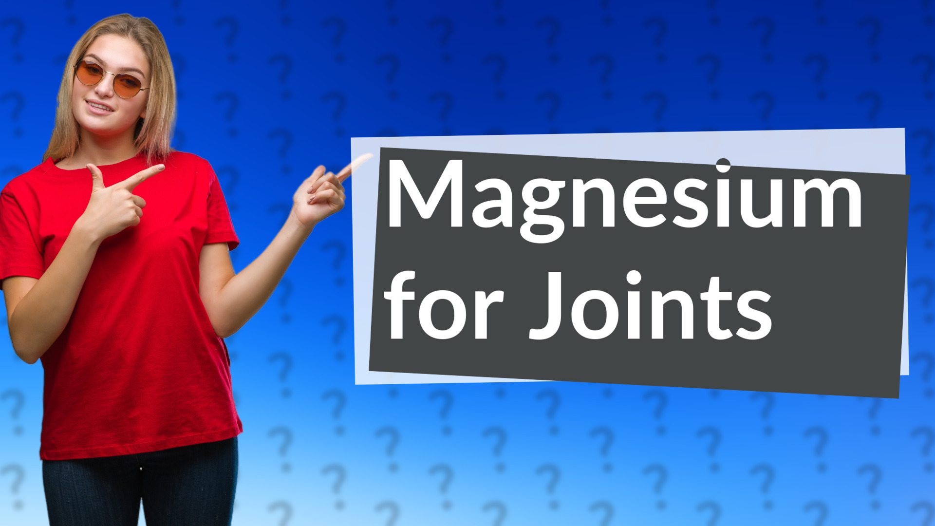 Magnesium for Joints