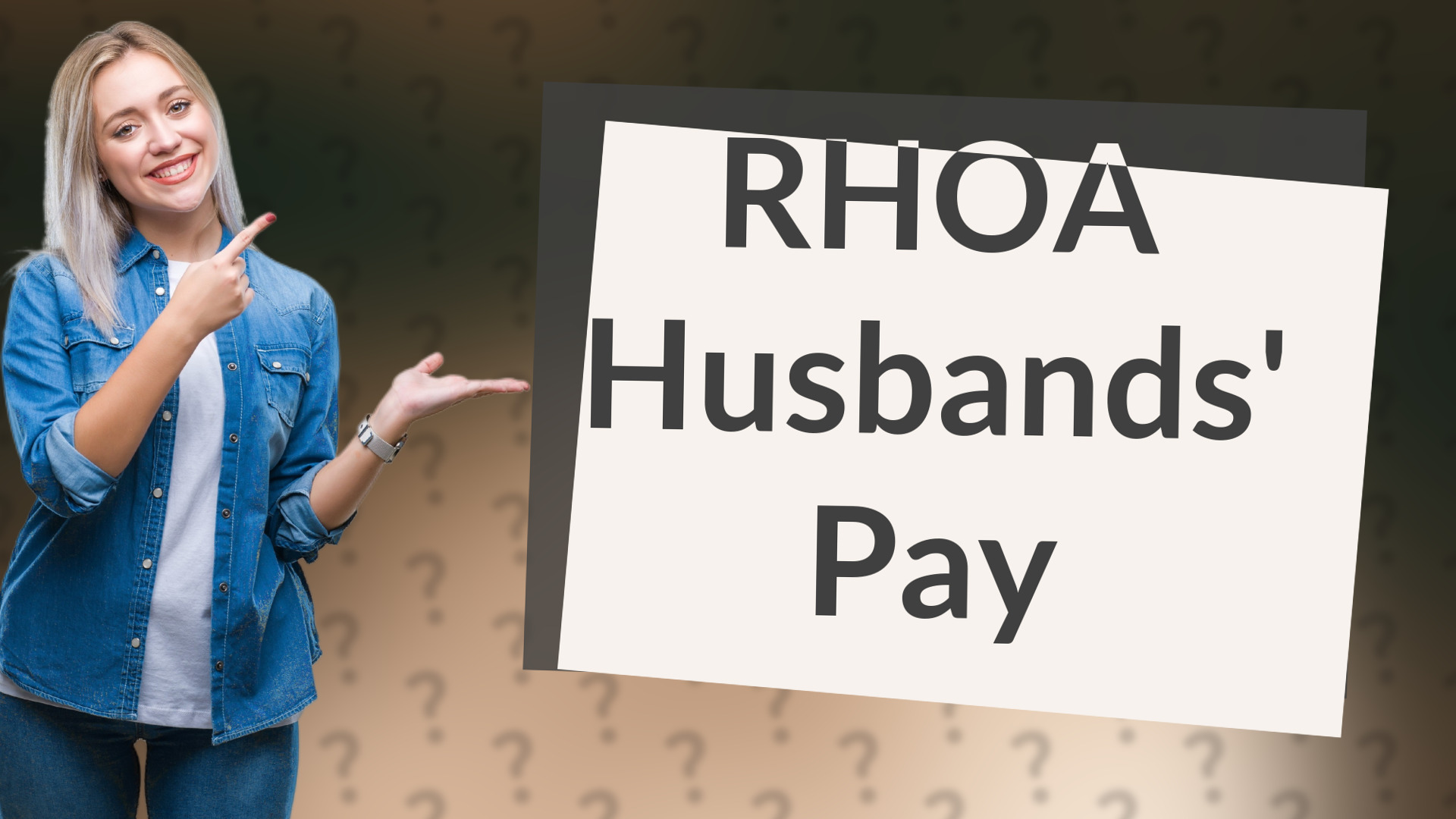 RHOA Husbands' Pay