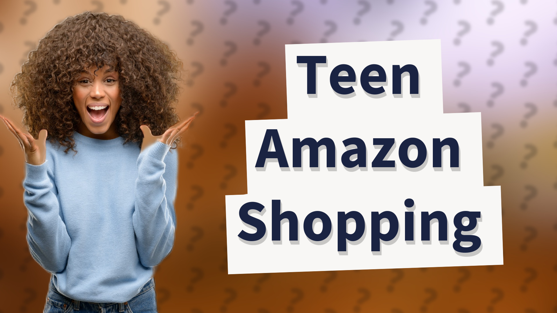 Teen Amazon Shopping