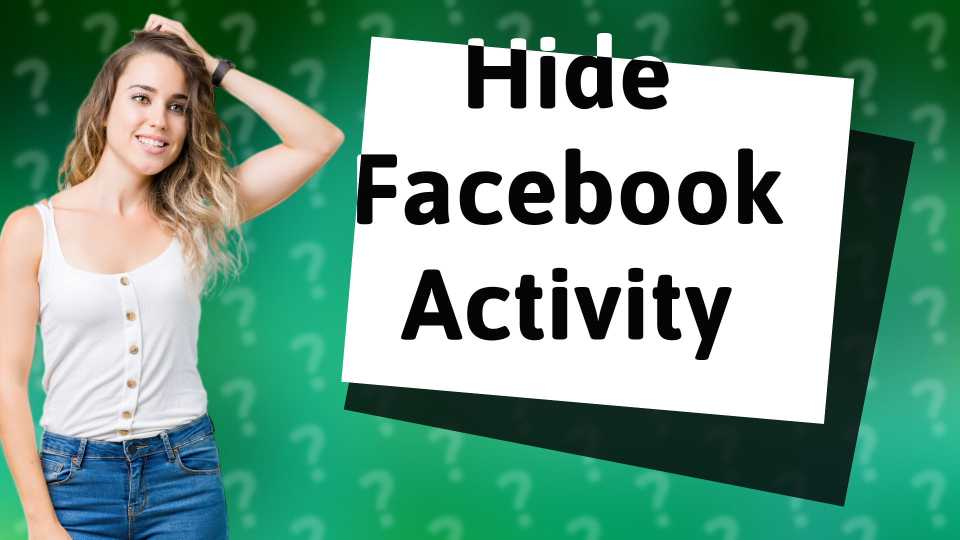 Hide Facebook Activity