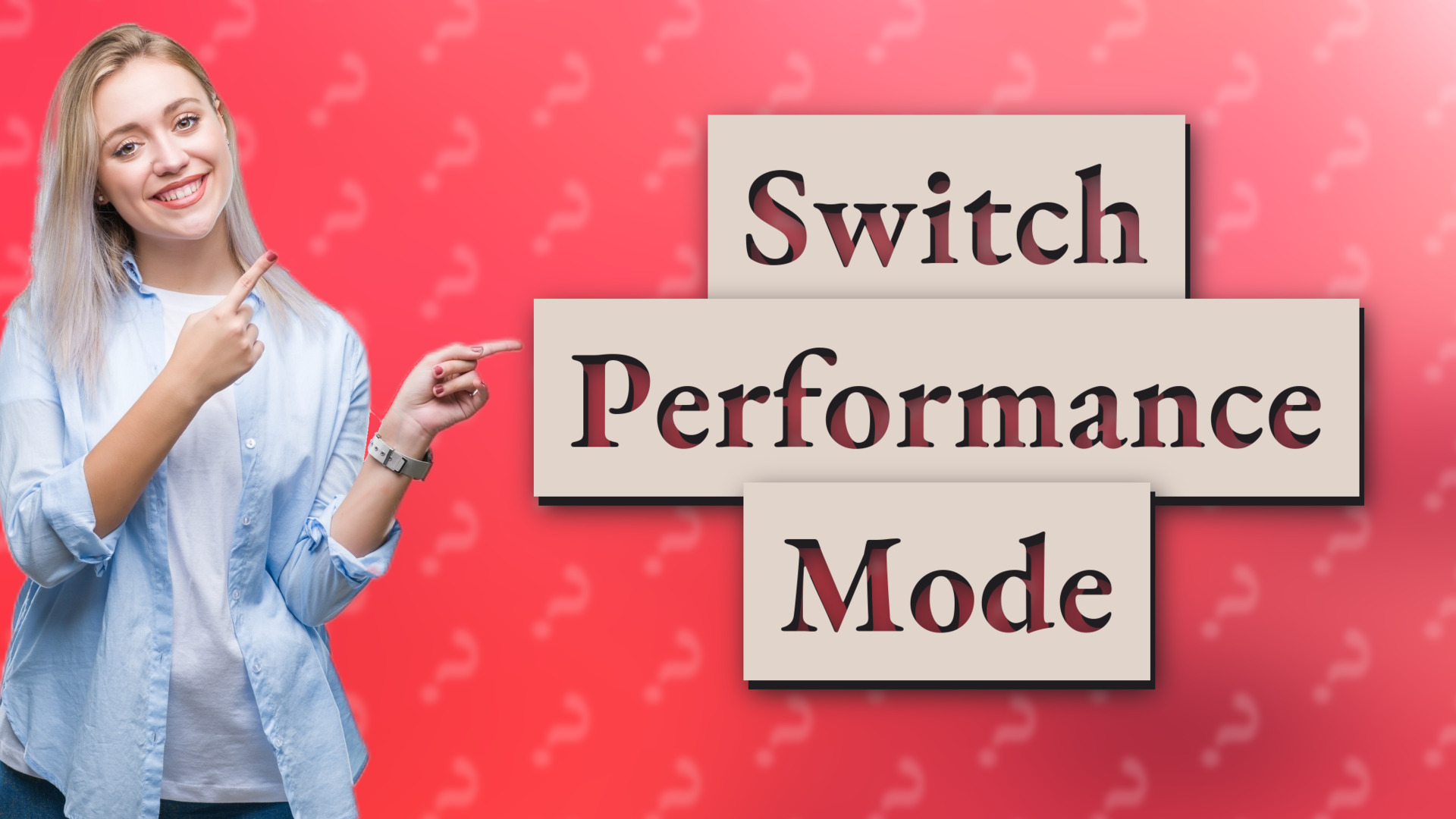 Switch Performance Mode