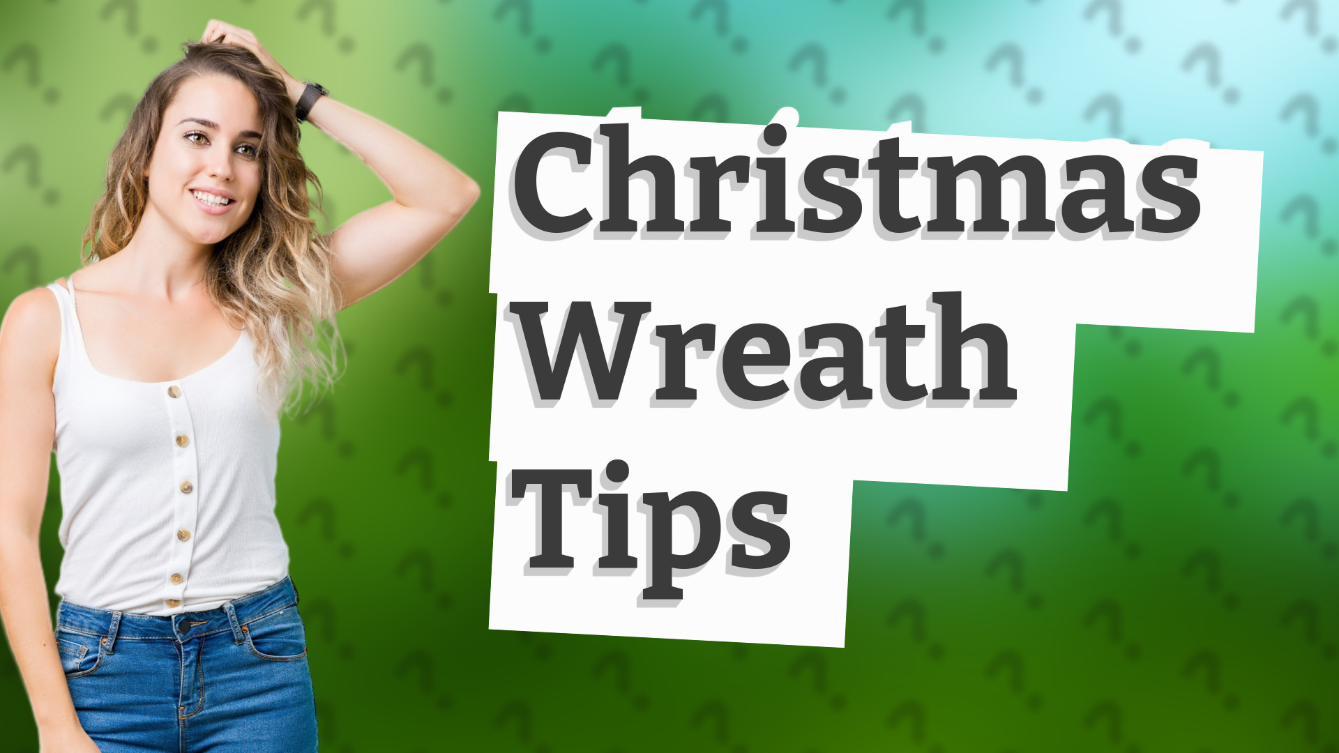 Christmas Wreath Tips