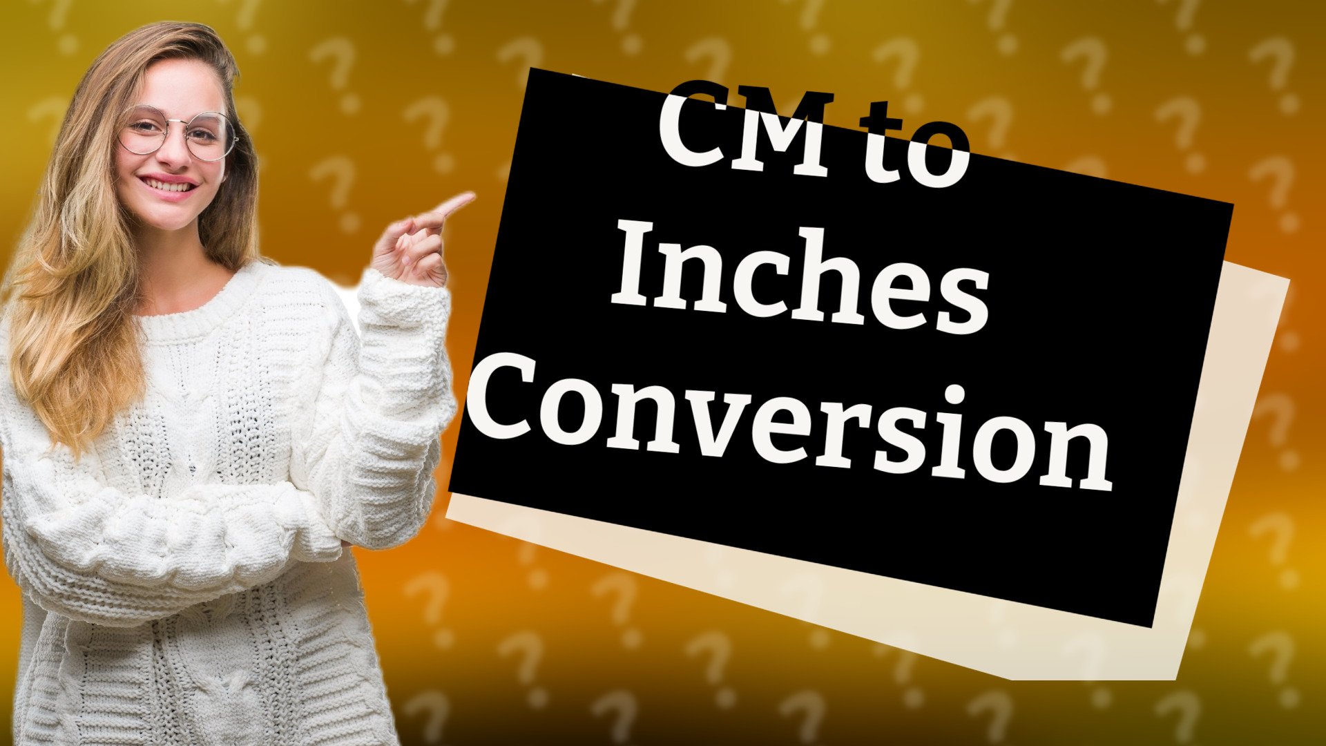 CM to Inches Conversion