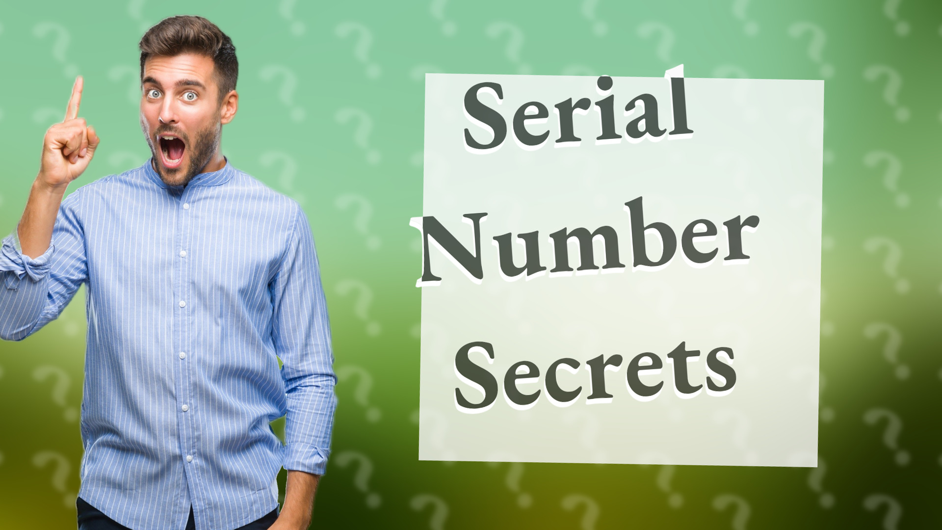 Serial Number Secrets