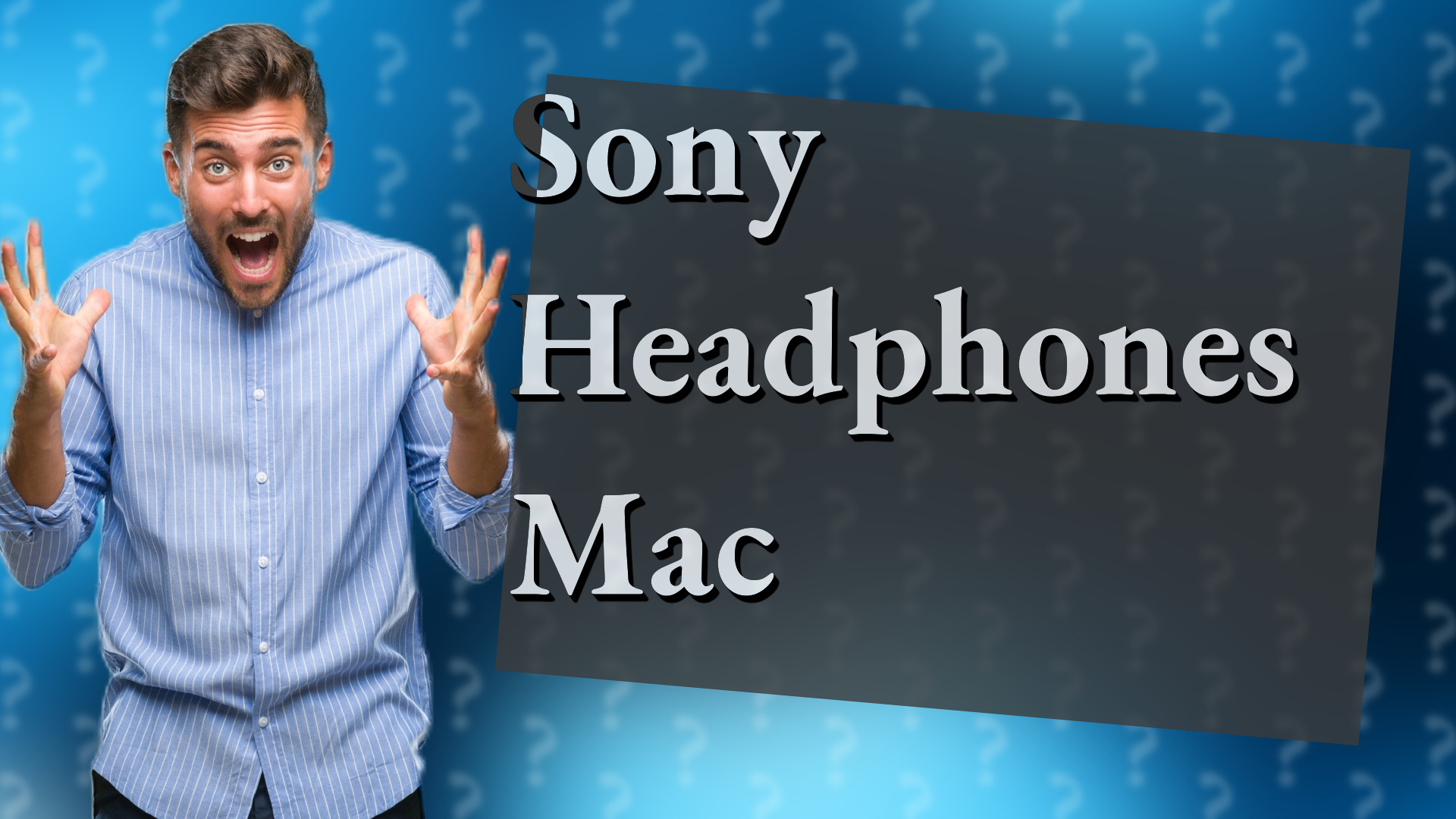 Sony Headphones Mac