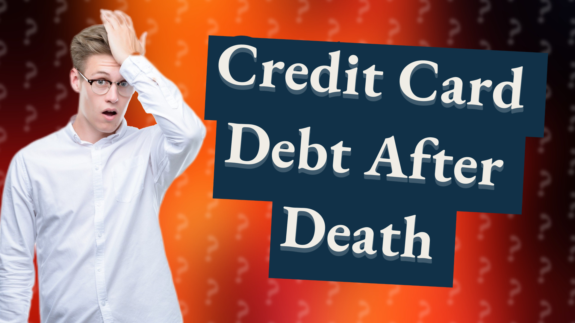 Credit Card Debt After Death