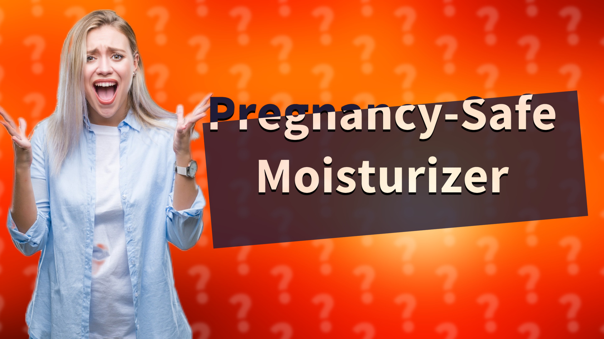 Pregnancy-Safe Moisturizer