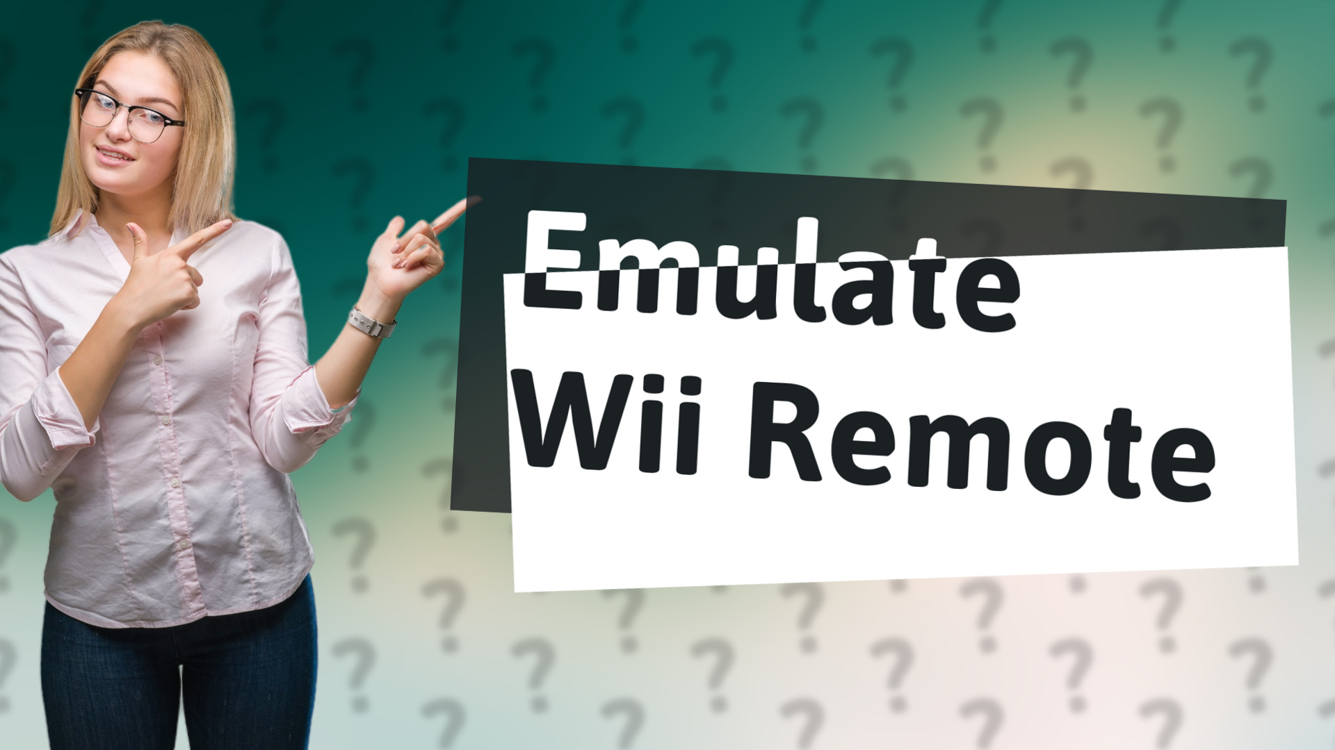 Emulate Wii Remote