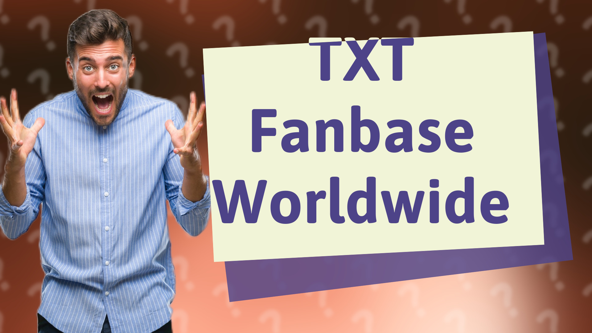 TXT Fanbase Worldwide
