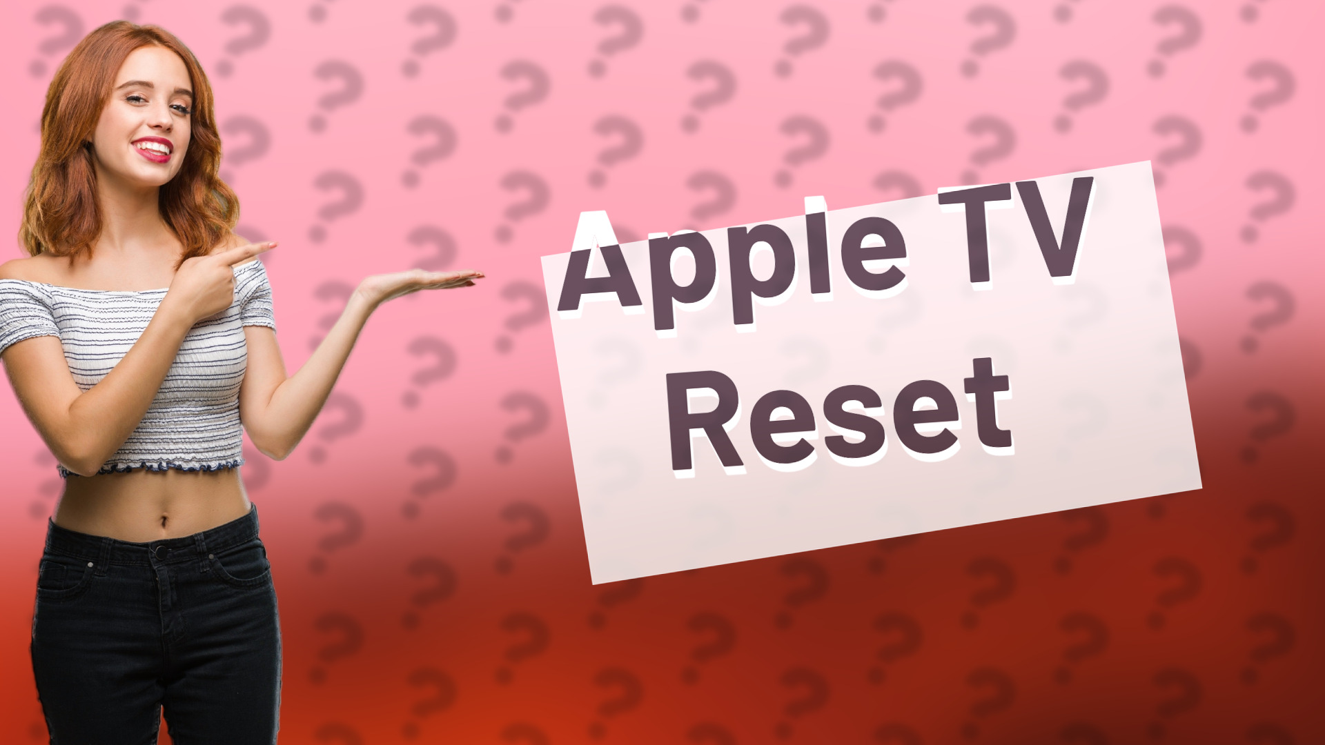Apple TV Reset
