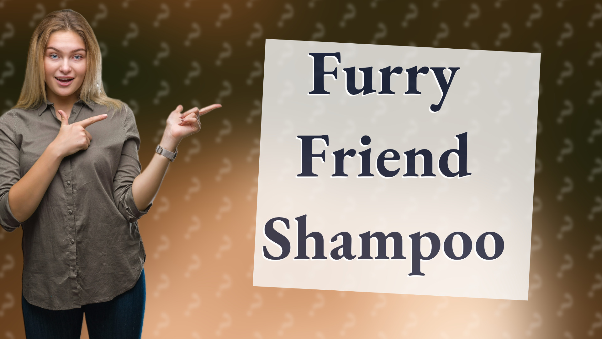 Furry Friend Shampoo