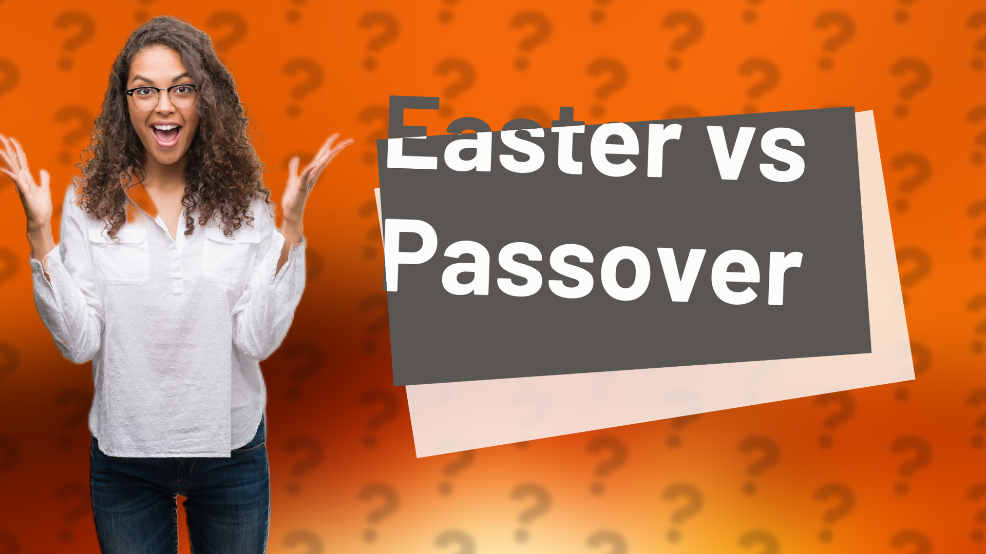 Easter vs Passover