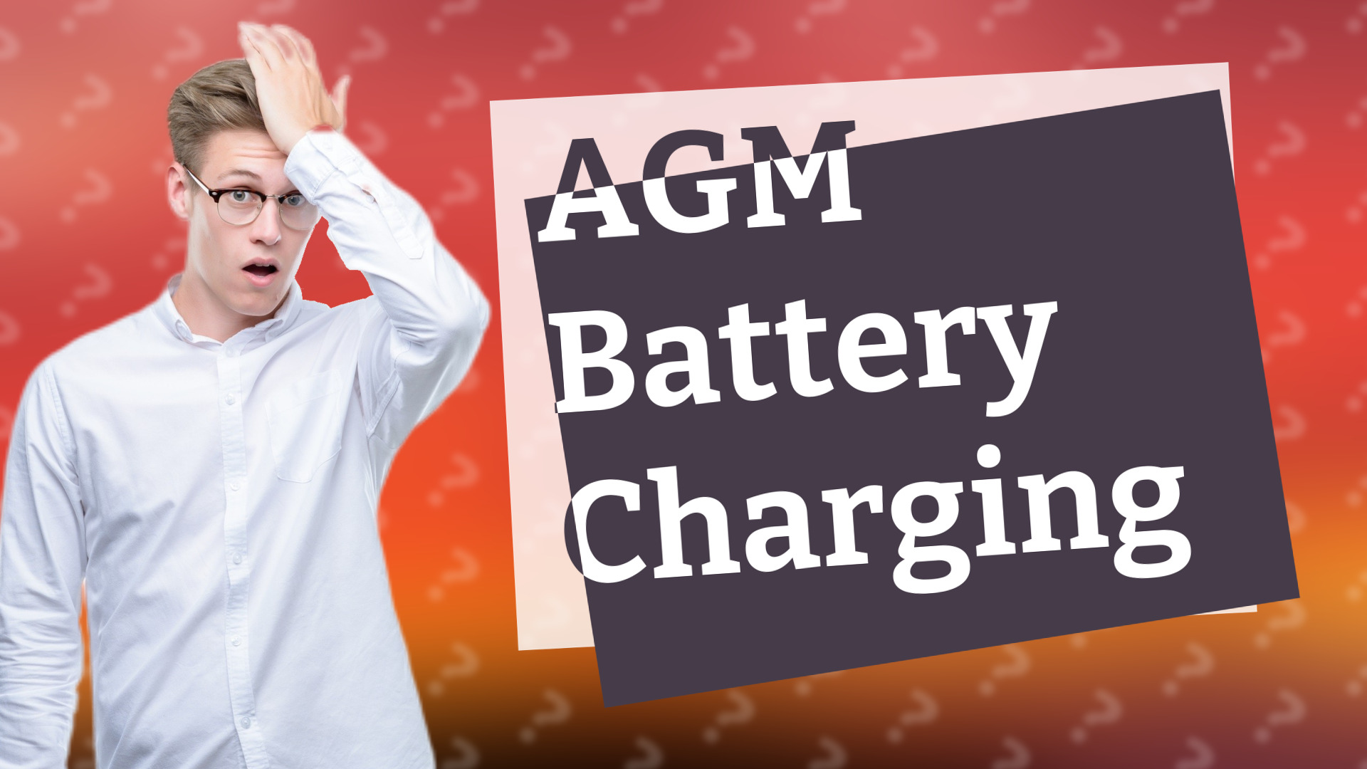 AGM Battery Charging