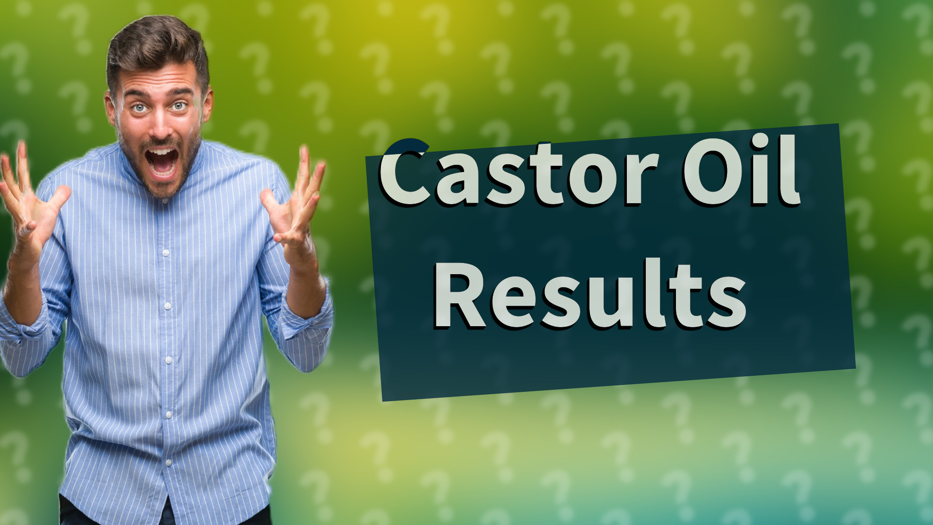 Castor Oil Results