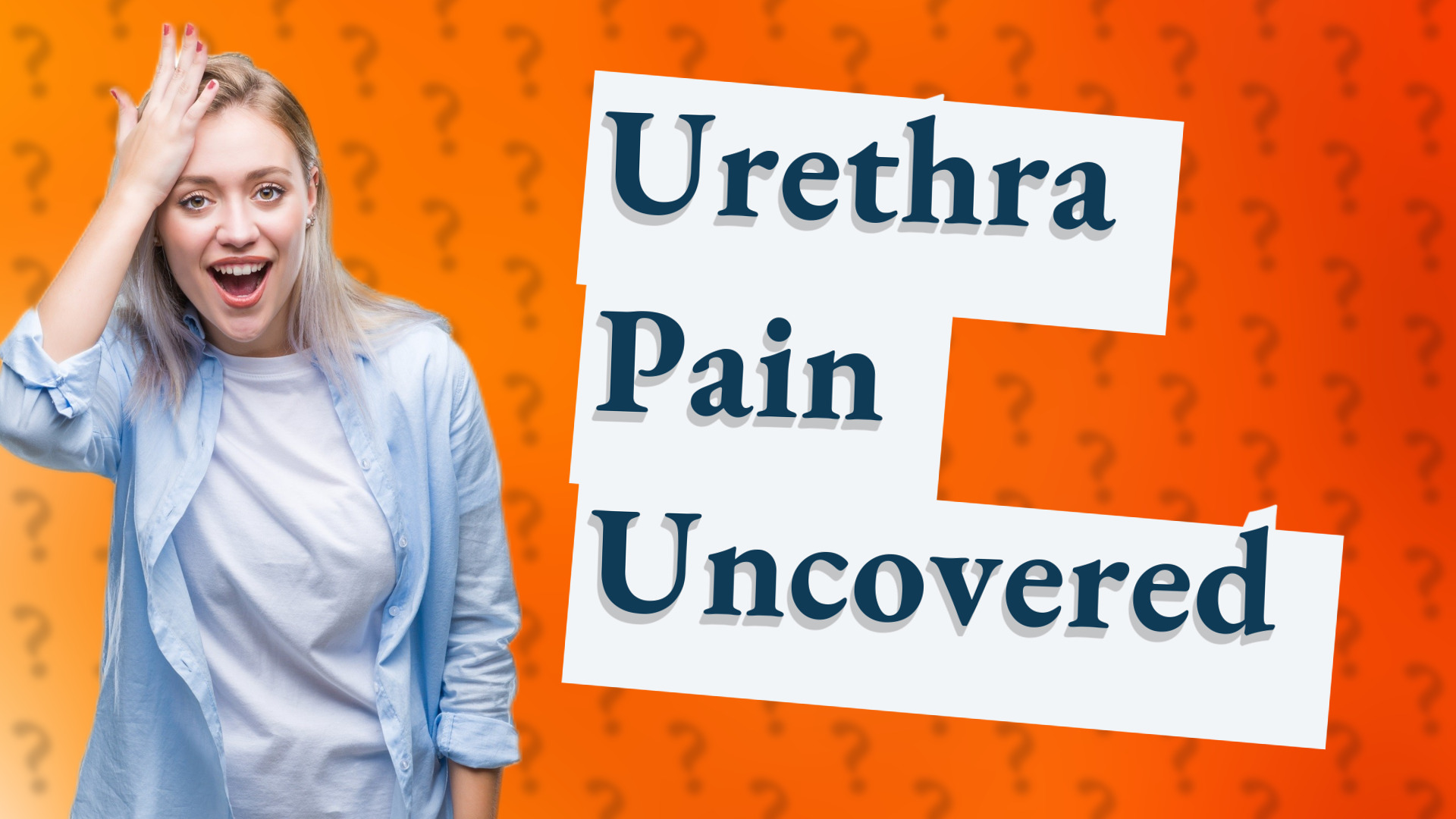 Urethra Pain Uncovered