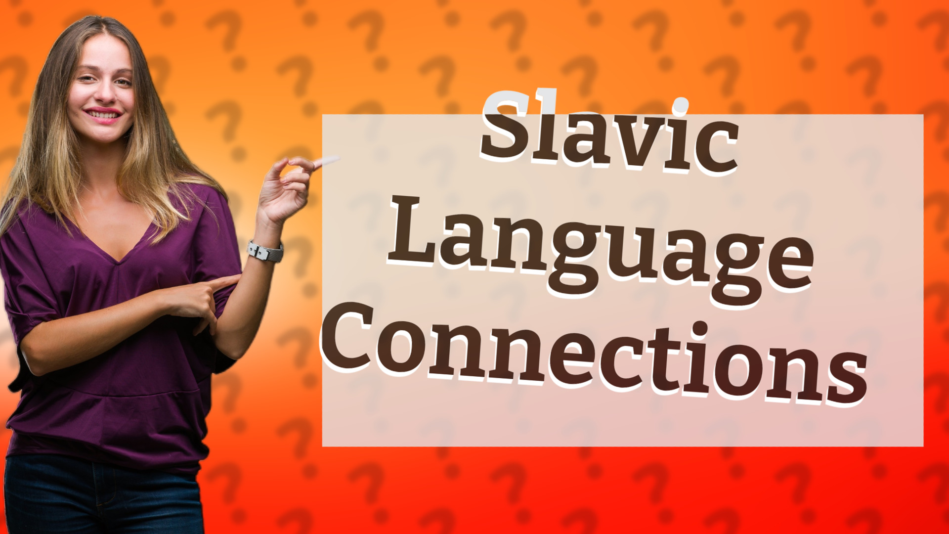 Slavic Language Connections