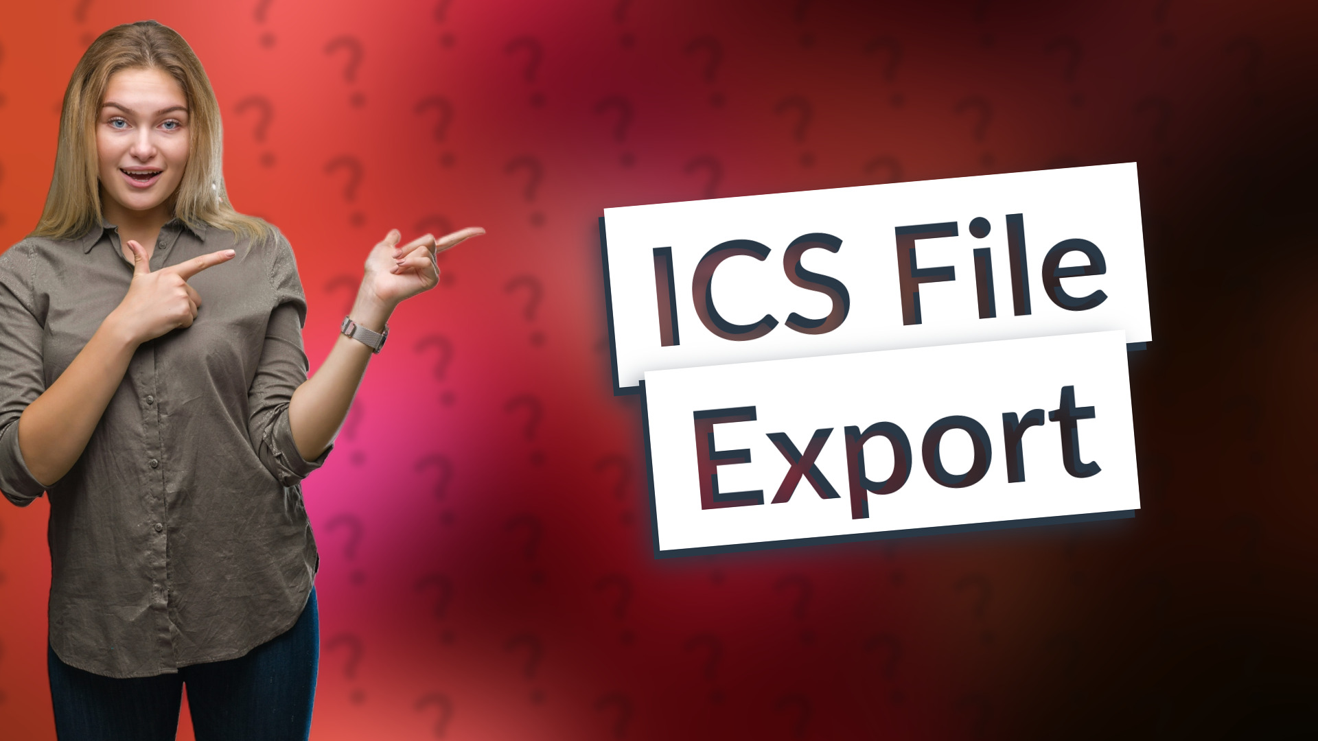 ICS File Export
