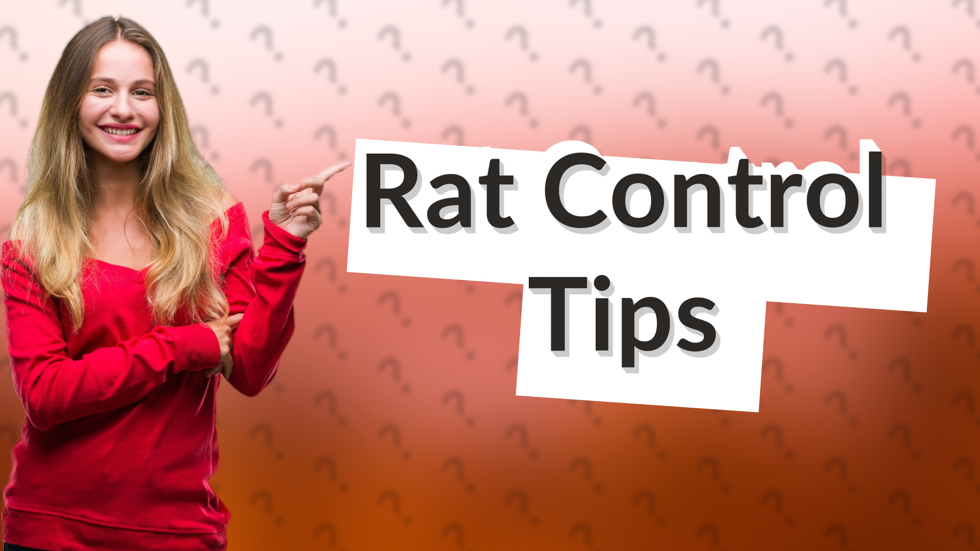 Rat Control Tips