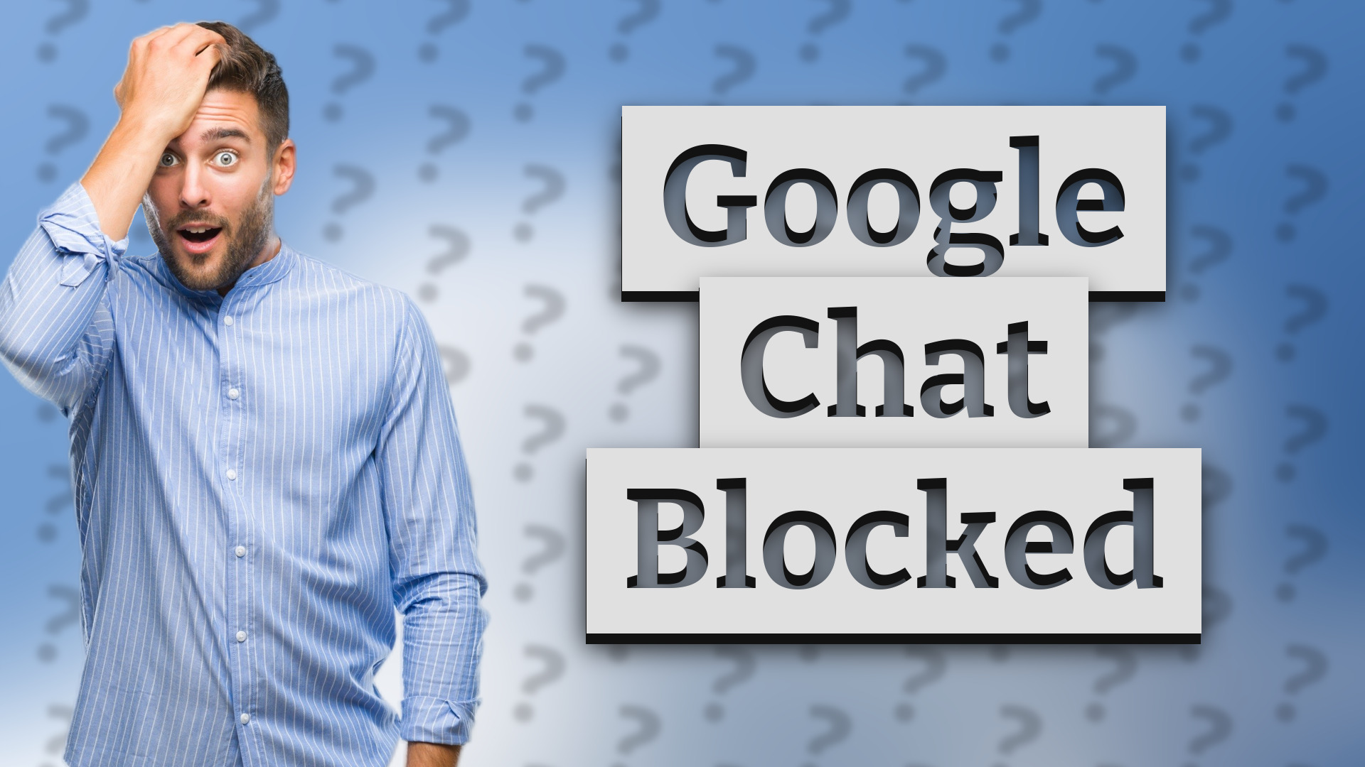 Google Chat Blocked