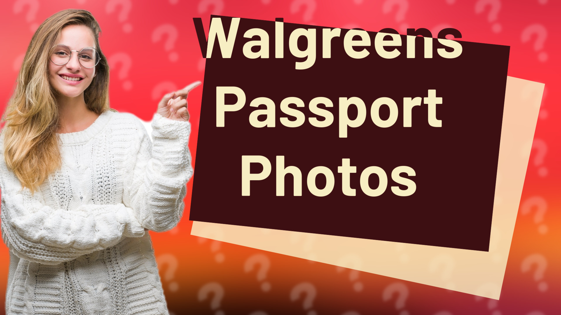 Walgreens Passport Photos