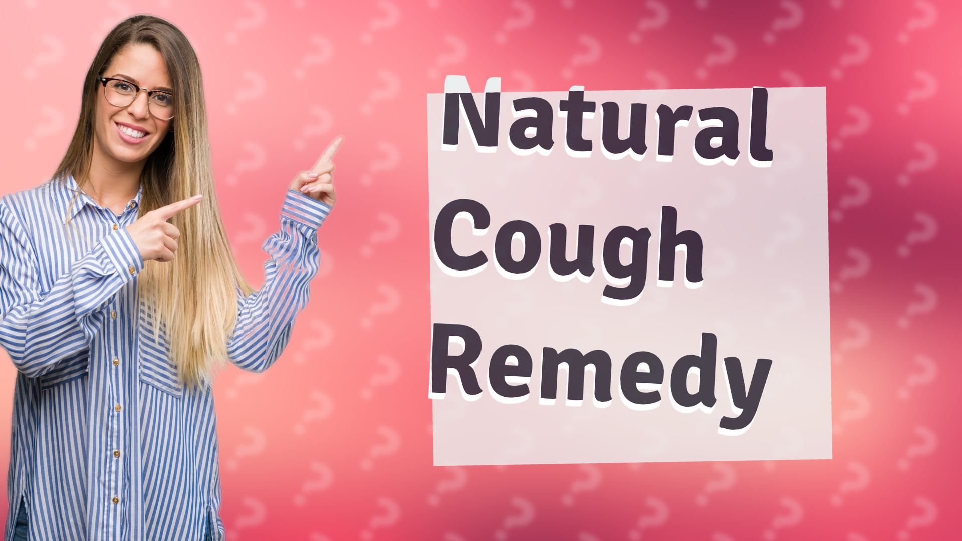 Natural Cough Remedy