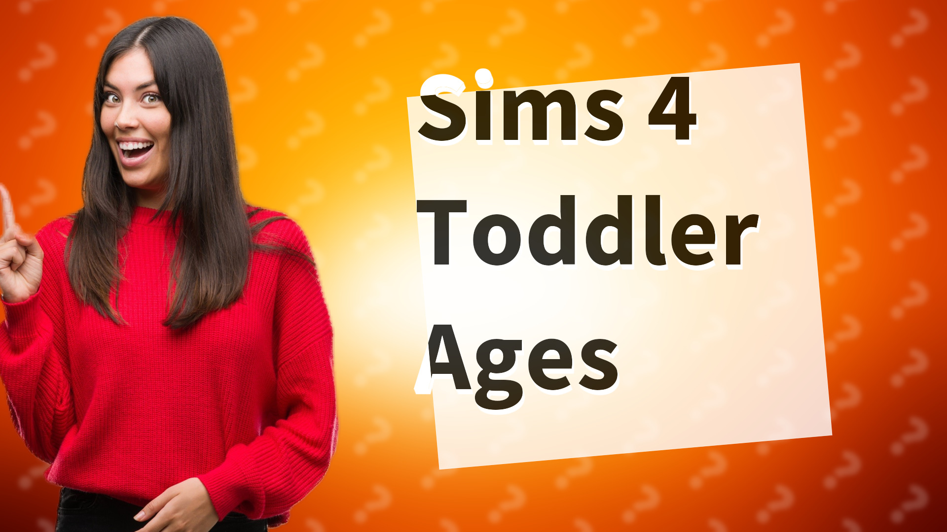 Sims 4 Toddler Ages
