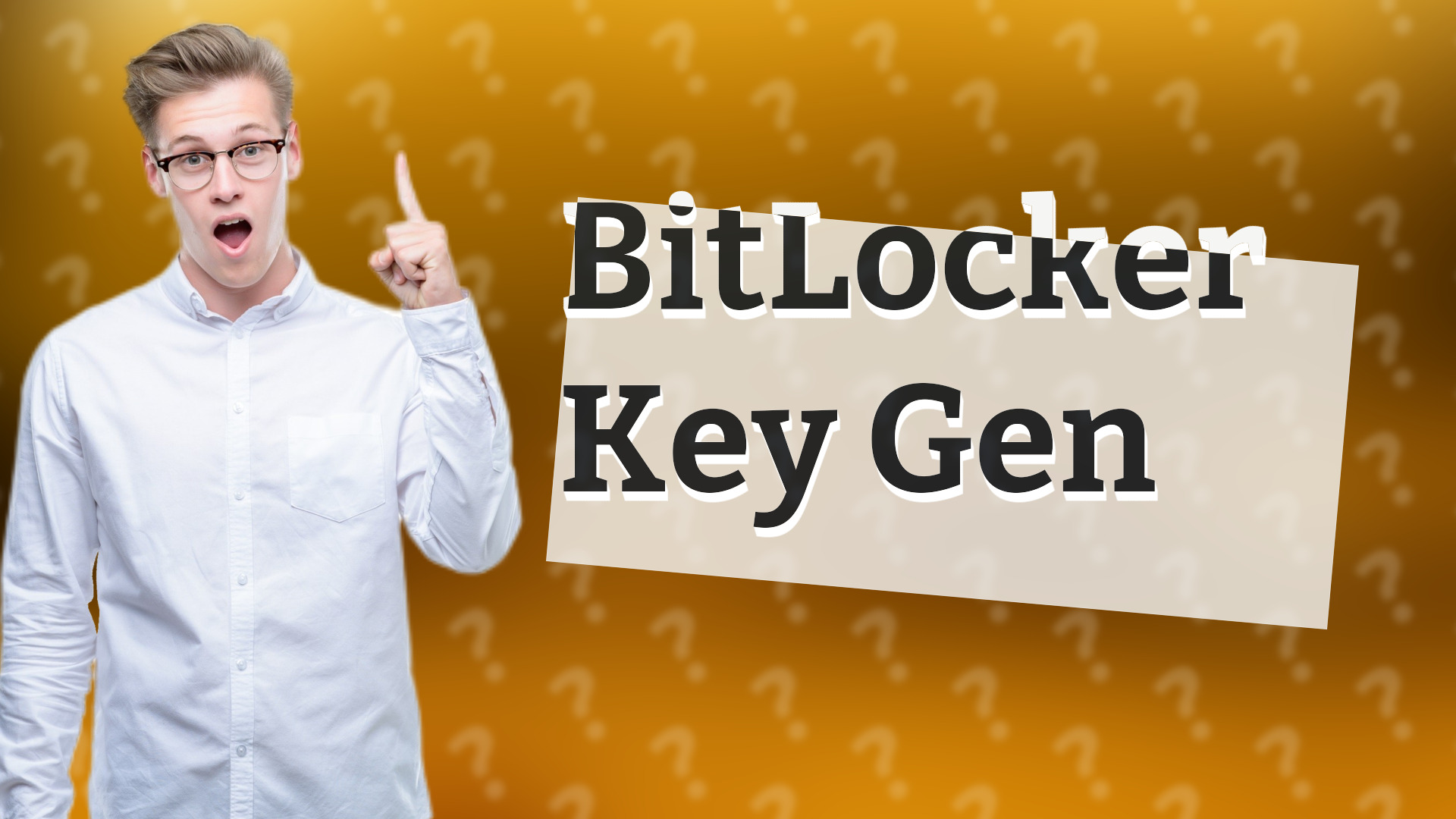 BitLocker Key Gen