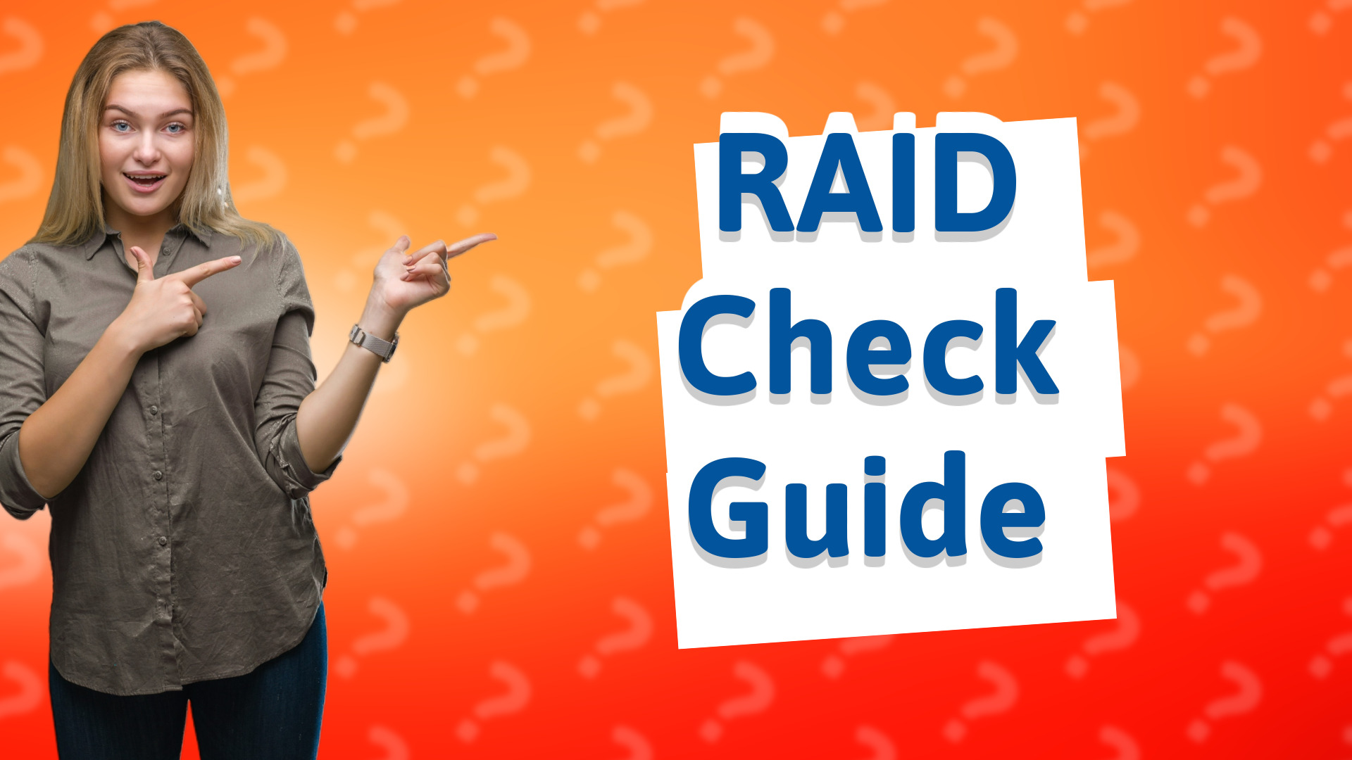 RAID Check Guide