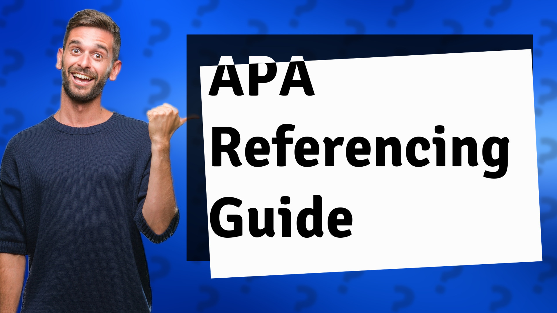 APA Referencing Guide