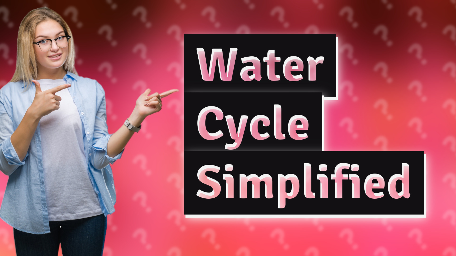 Water Cycle Simplified
