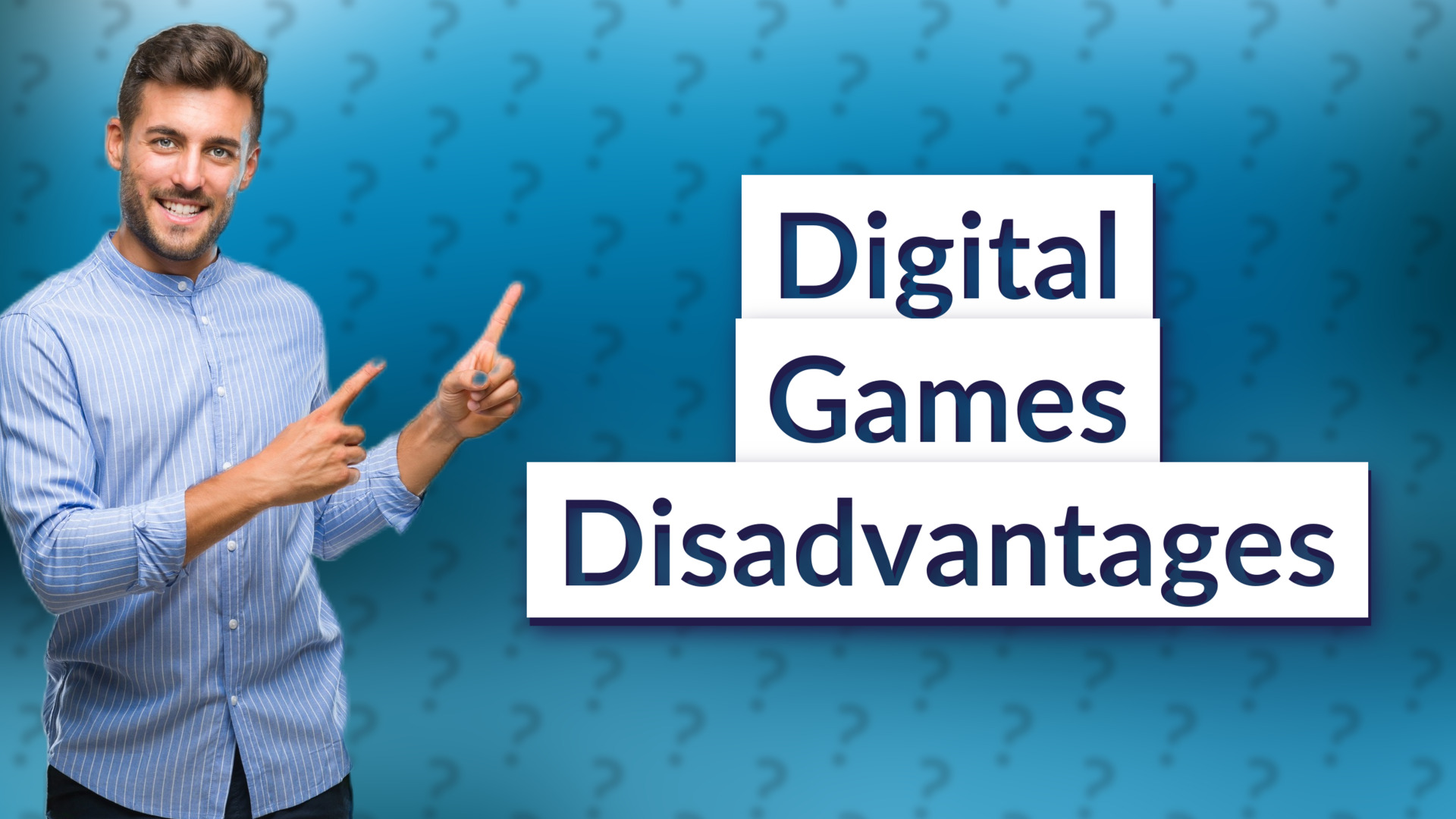 Digital Games Disadvantages