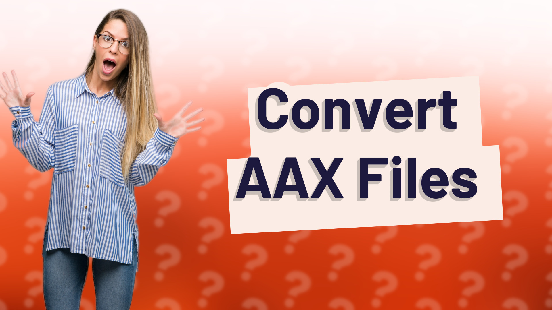 Convert AAX Files