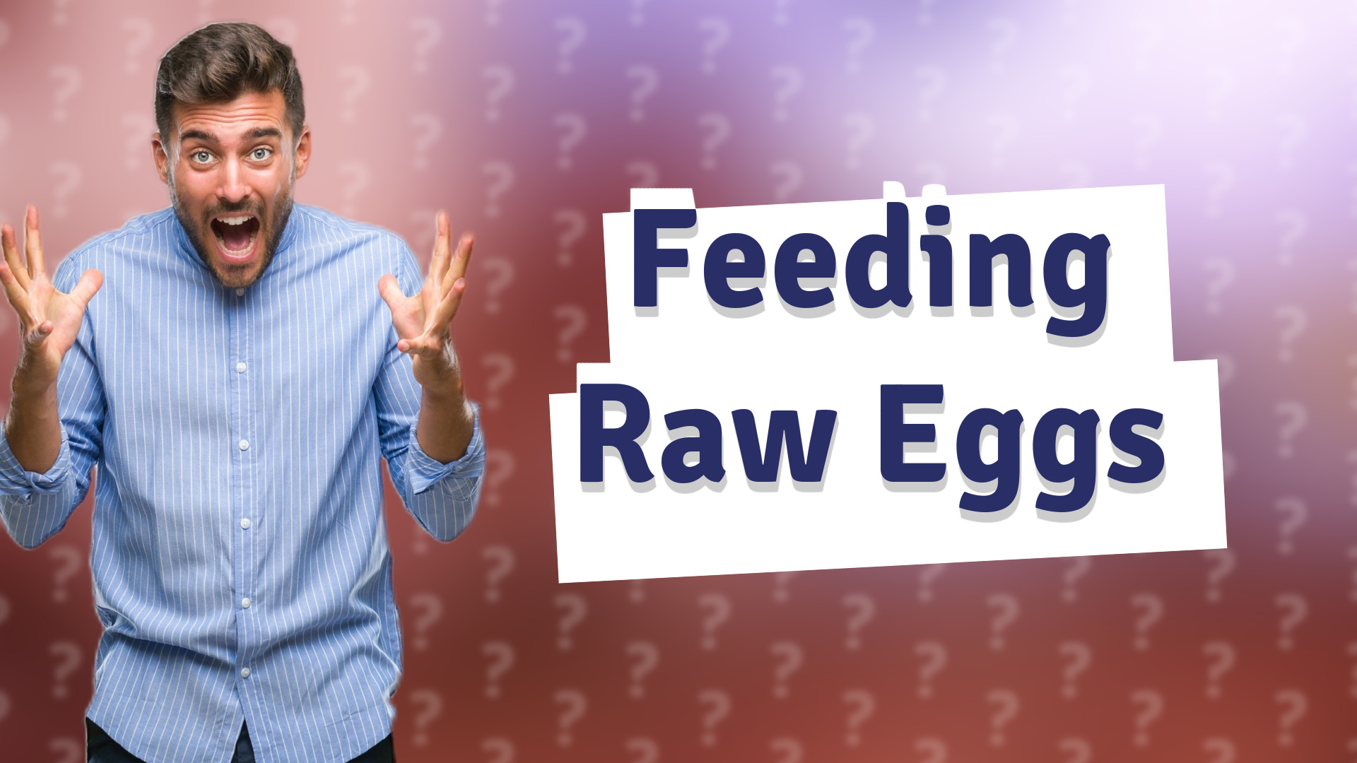 Feeding Raw Eggs