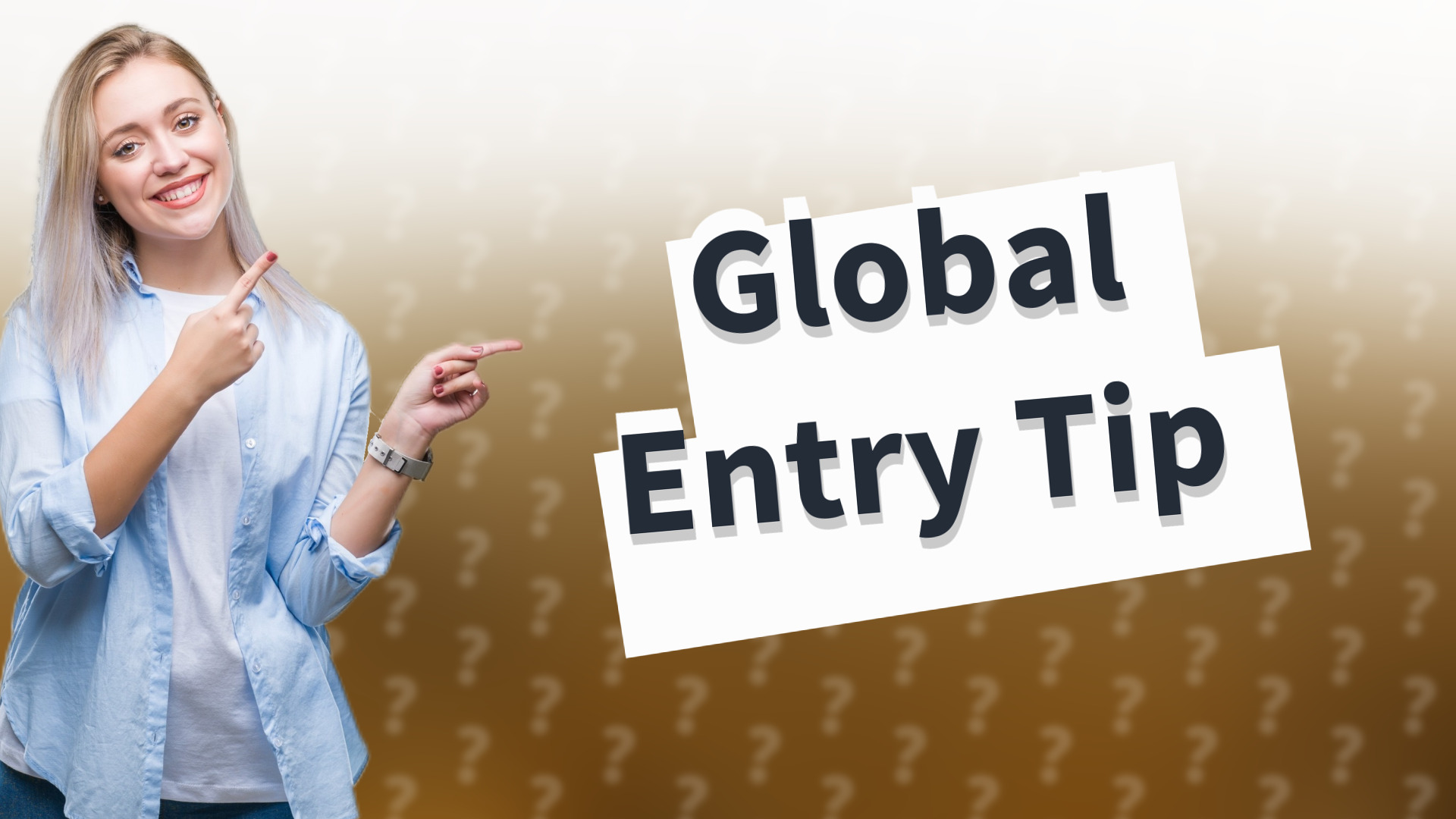 Global Entry Tip