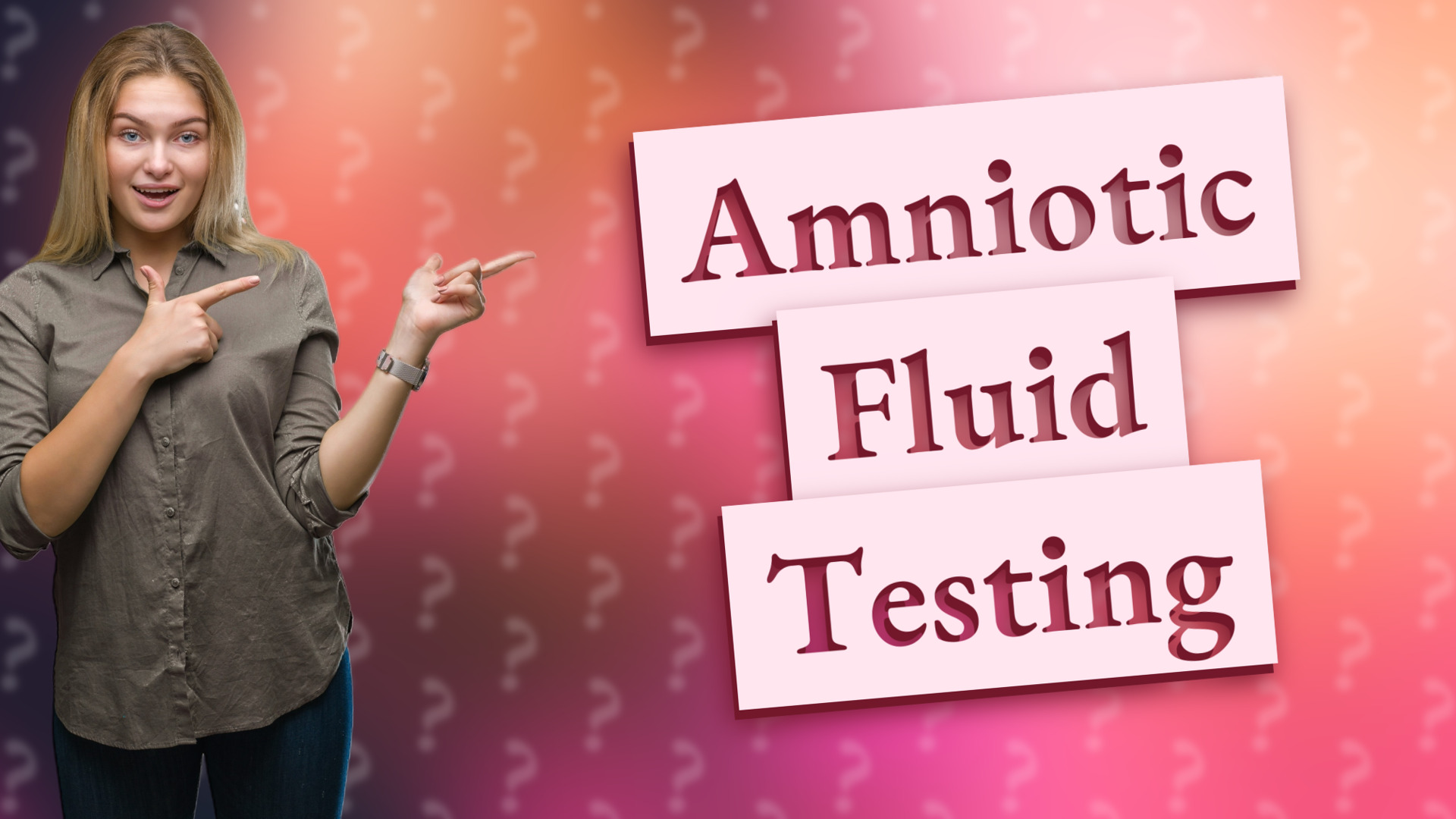 Amniotic Fluid Testing