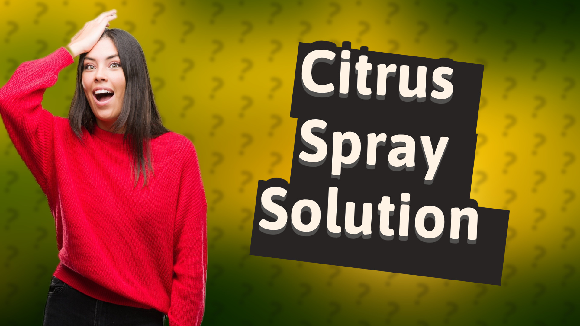 Citrus Spray Solution