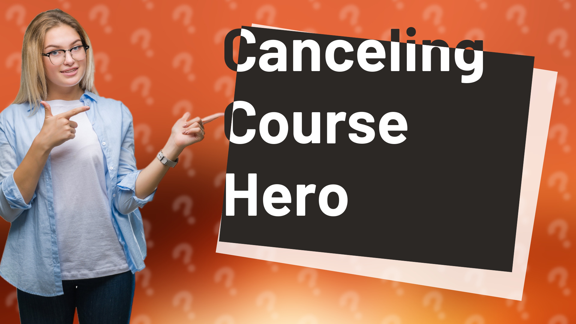 Canceling Course Hero