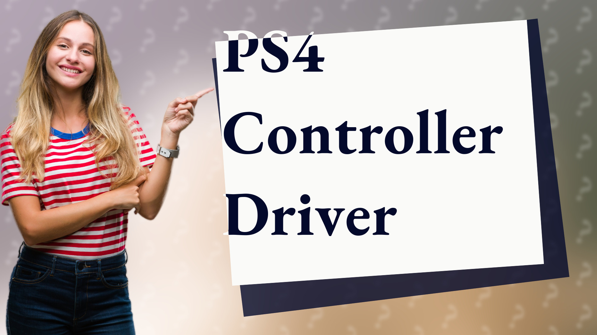 PS4 Controller Driver